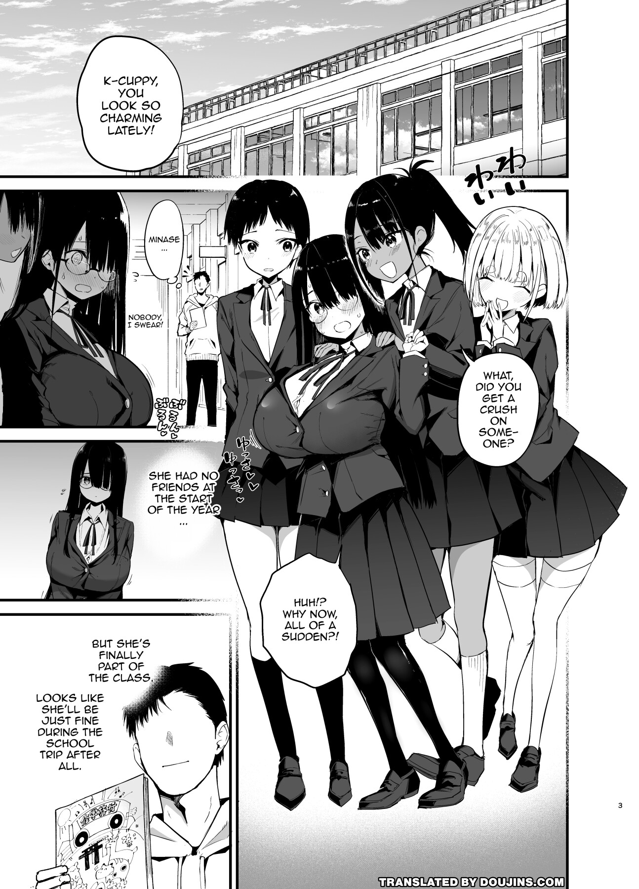 Hentai Manga Comic-Introverted K-cup girl 4-Read-3